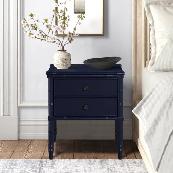 Peggy Solid + Manufactured Wood Nightstand | Wayfair North America