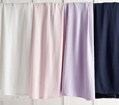 Cotton Woven Organic Bed Blanket | Pottery Barn Kids