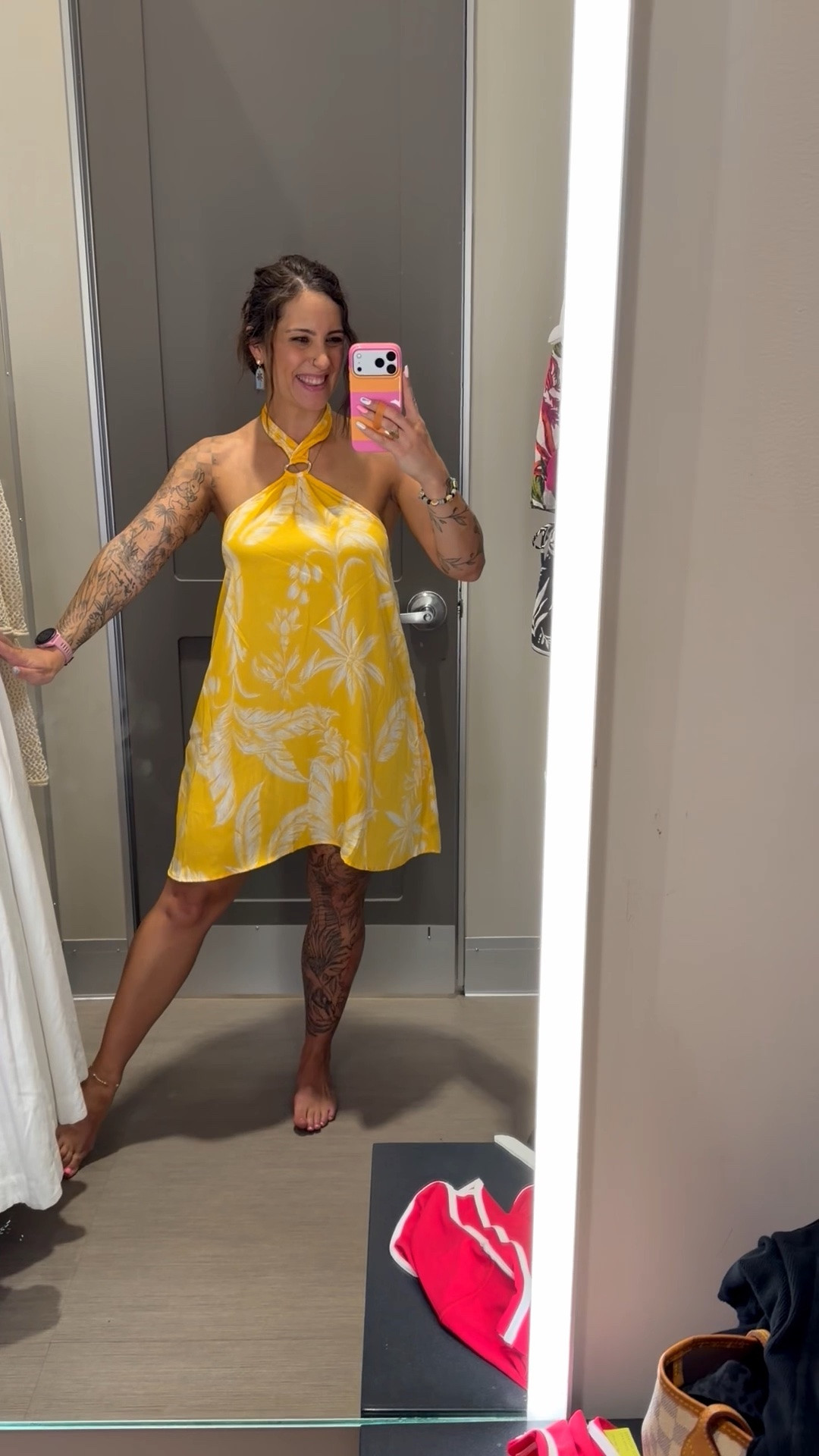 A perfect vacation dress! It would be great if you were going to the beach or even a good cruise dress. It has pockets and I’m wearing a small. Love this yellow color.

#LTKSeasonal #LTKTravel #LTKootd