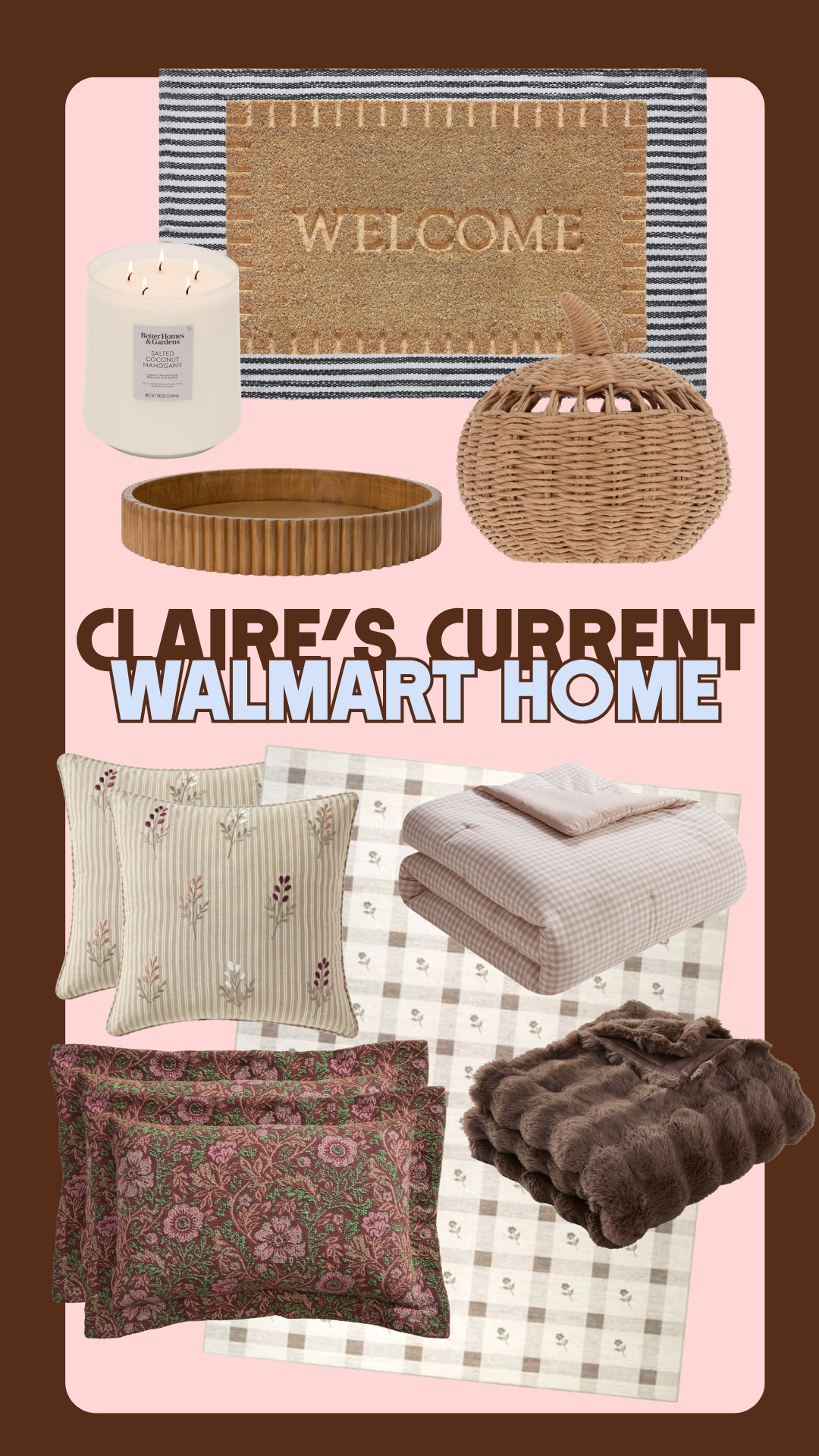 Walmart fall home finds! so many goodies right now to add warmth and texture to your home for the cozy season! 

 #LTKSeasonal #LTKHome