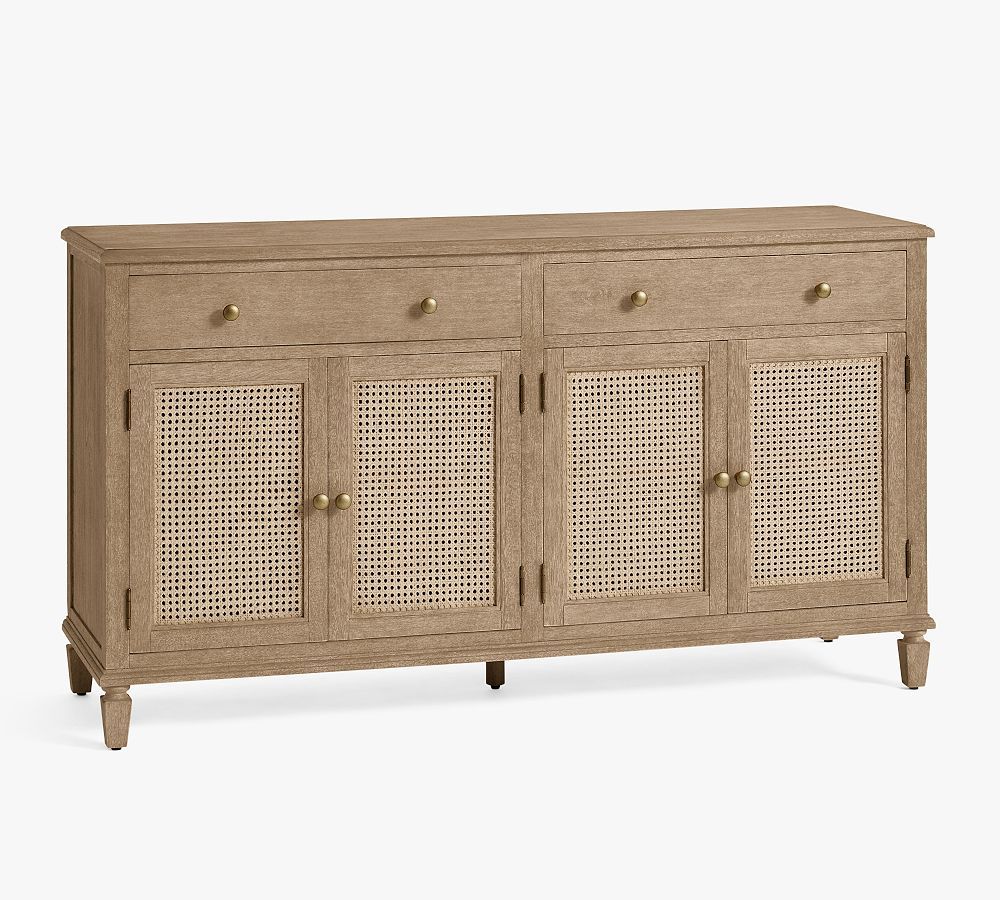 Sausalito Cane Buffet | Pottery Barn (US)