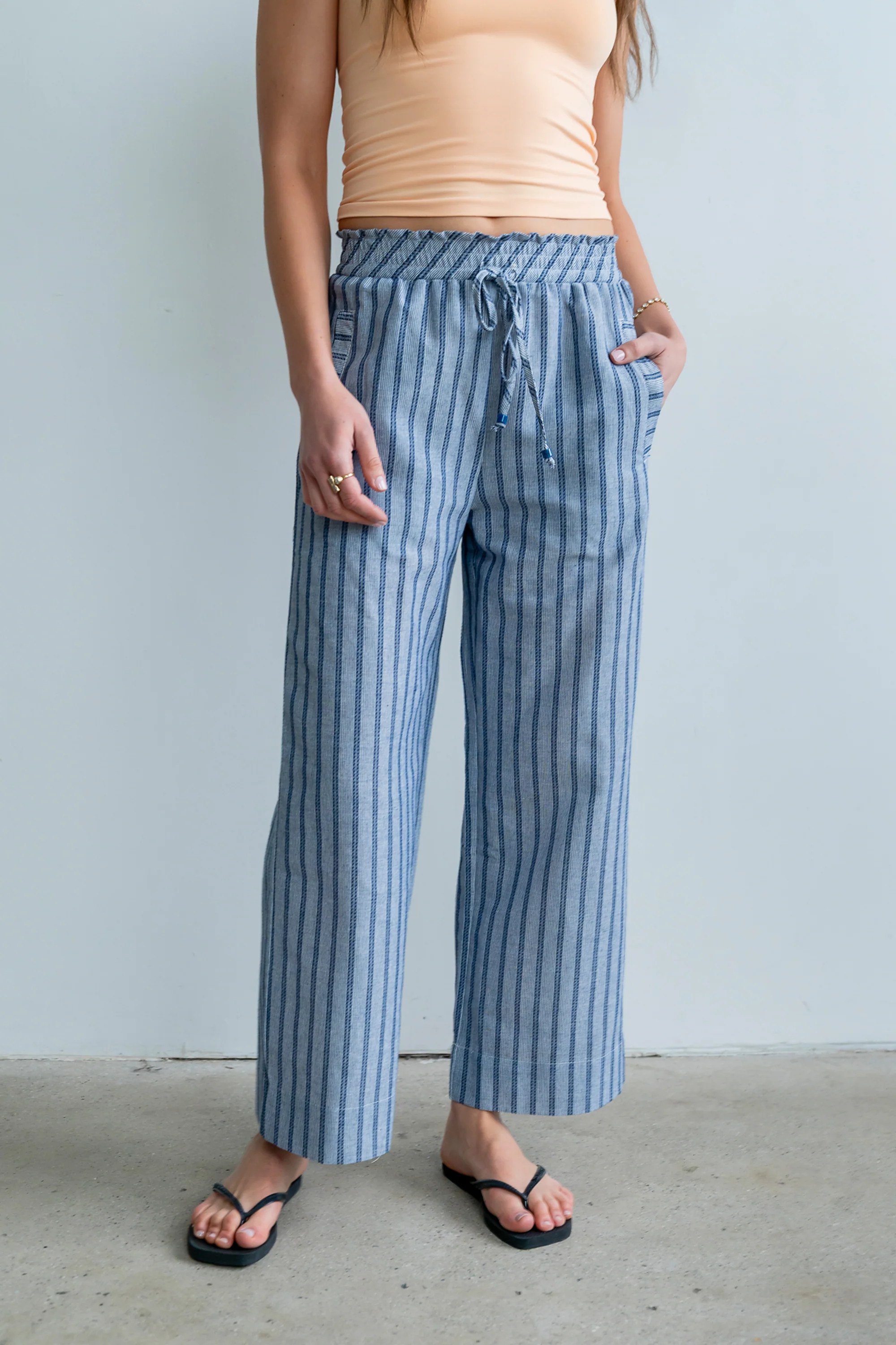Taysha Striped Pants | Böhme US