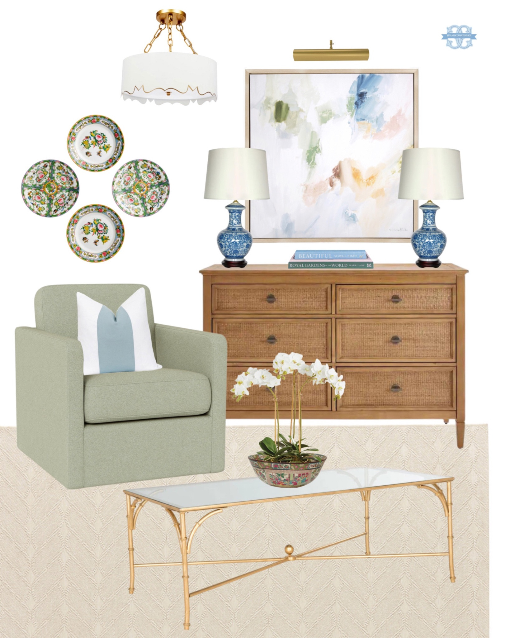 Classic and fun design for a sitting room!🤍🩵

Home Decor, Living Room, Swivel Chair, Coffee Table, Rug, Accent Chest

#LTKhome