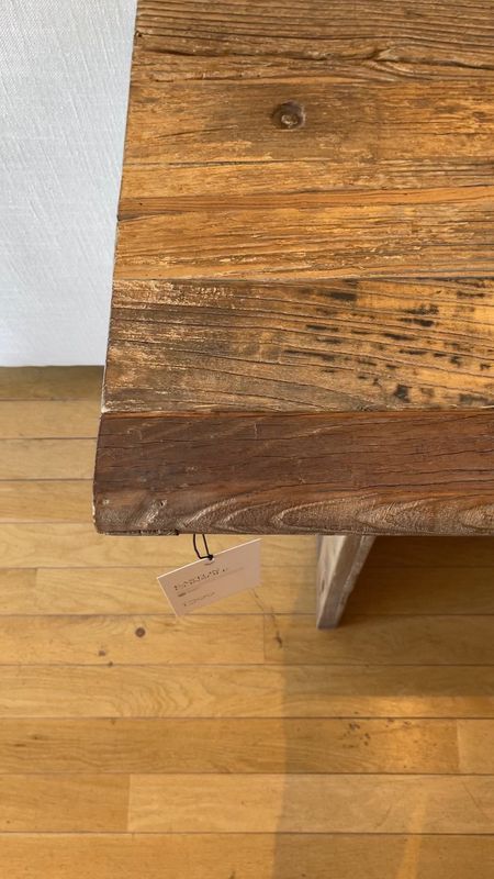 Love this table!! 

pottery barn furniture, pottery barn wood console, pottery barn sofa table, farmhouse table, farmhouse sofa table, farmhouse console table, wood console table, reclaimed wood table 

#LTKhome #LTKstyletip #LTKMostLoved