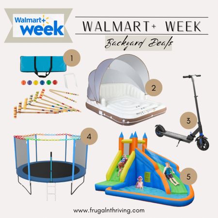 Shop backyard fun deals during Walmart+ Week!

#walmart #backyardfun #summersales

#LTKfamily #LTKSeasonal #LTKhome