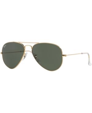 Ray-Ban Aviator Sunglasses, RB3025 55 | Macys (US)