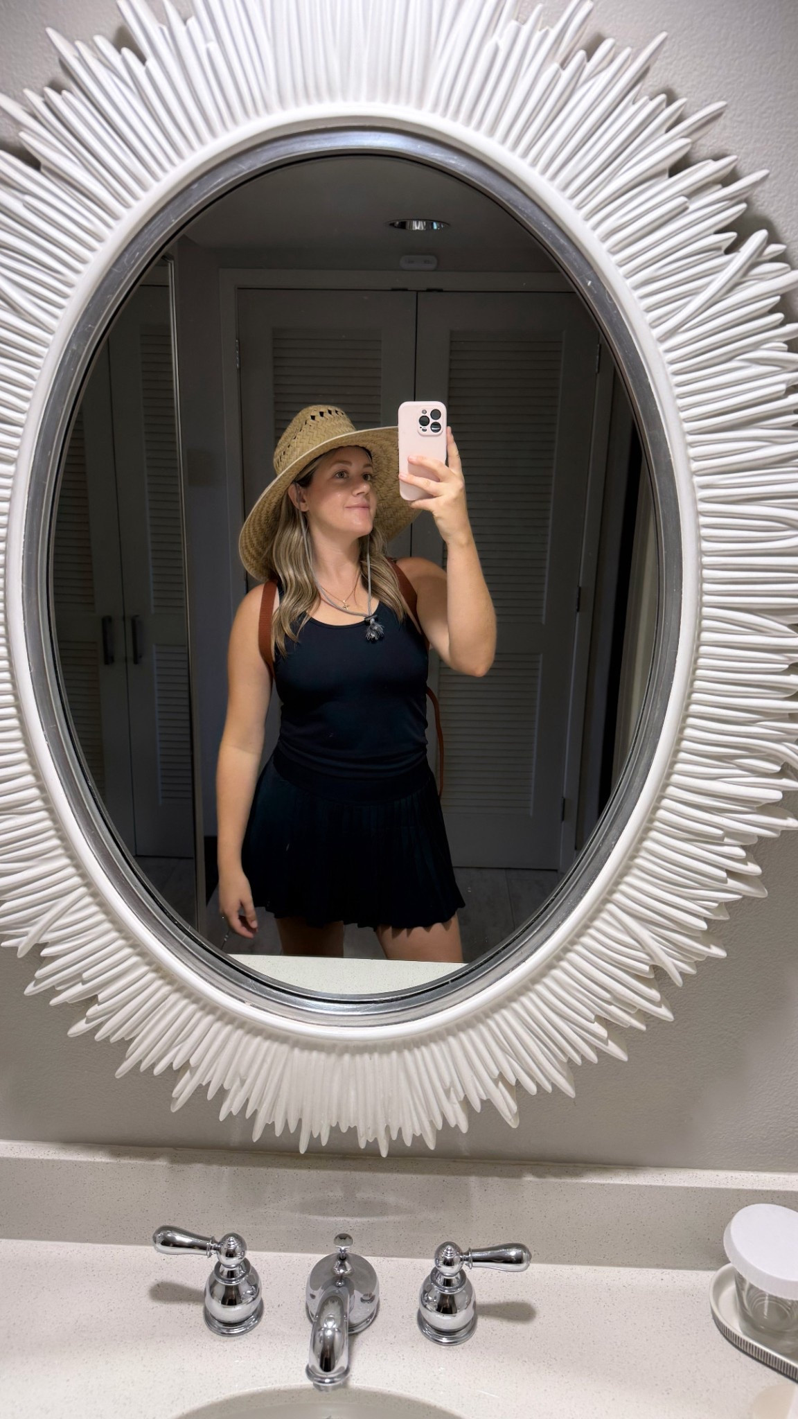 Weekend at Universal Studios in Orlando! Wore my fav crazy yoga set both days in navy and white. And my fav sun hat - all from Amazon!

#LTKTravel #LTKActive #LTKFindsUnder100