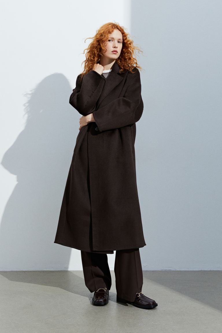 Wool-blend coat | H&M (UK, MY, IN, SG, PH, TW, HK)