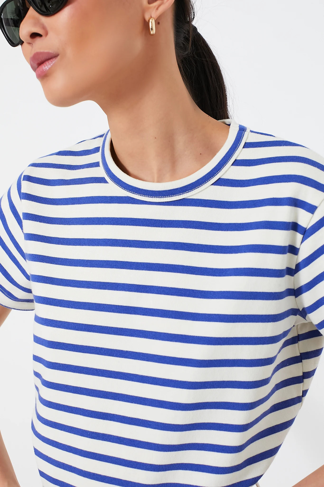Blue Stripe Parker Classic Tee | Tuckernuck (US)