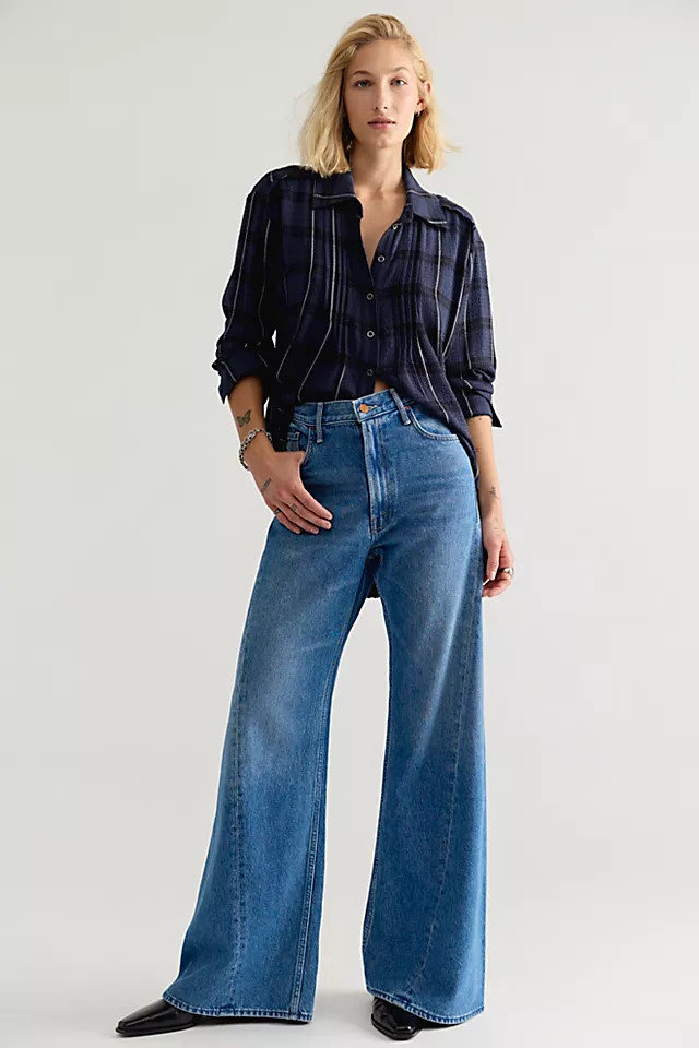 MOTHER The Lemon Twist Sneak Jeans | Free People (Global - UK&FR Excluded)