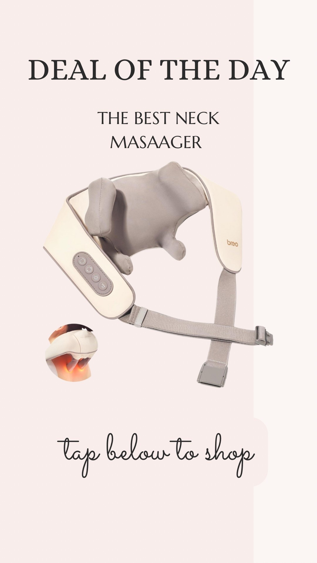 The best neck massager-
Amazon Deal Days Reg $119 now $79