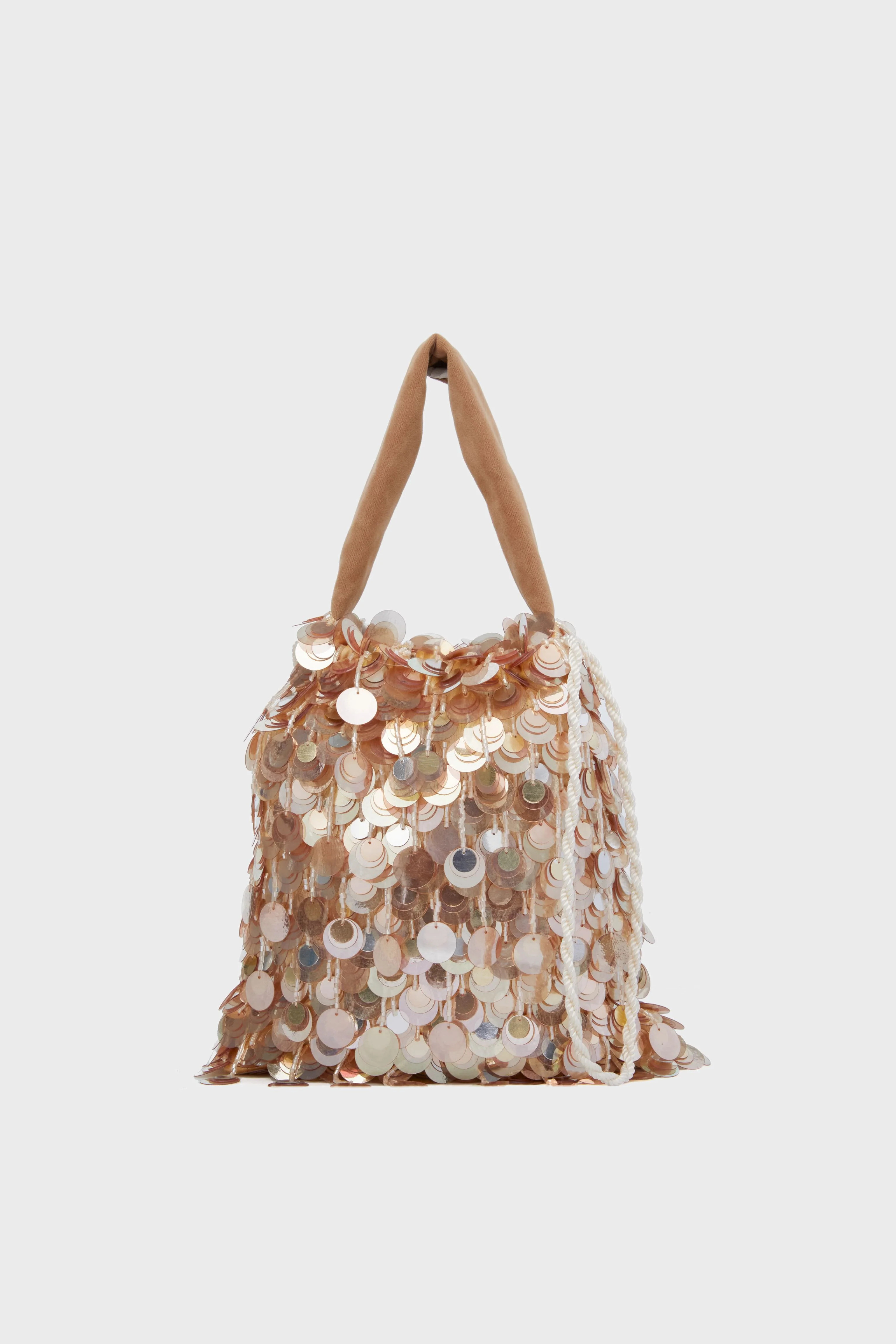 Champagne Sequin Gala Bag | Tuckernuck (US)