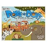 Amazon.com: Melissa & Doug Children's Book - Poke-A-Dot: The Wheels on the Bus Wild Safari (Board... | Amazon (US)