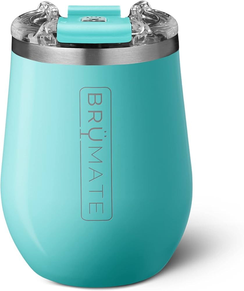 BrüMate Uncork'd XL 14oz Insulated Wine Glass Tumbler With 100% Leak-Proof Lid - Made With Vacuu... | Amazon (US)