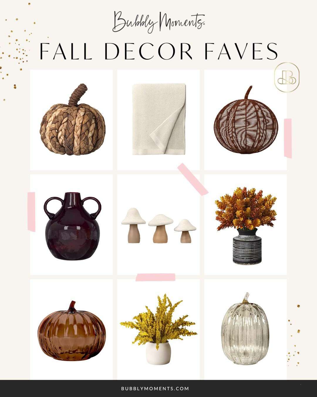 🍂✨ Transform your space into a cozy autumn haven with Target’s Fall Decor Faves! 🎃🍁 From charming pumpkin accents and warm, inviting throw blankets to stylish autumn wreaths and festive table settings, our curated collection has everything you need to bring that fall feeling into your home.Swipe through to discover how these stunning pieces can elevate your home’s style this season. Perfect for creating a welcoming atmosphere for family gatherings, cozy nights in, or even just enjoying the crisp fall air from your own space. With Target’s trendy and affordable decor, you don’t have to break the bank to make your home feel festive and stylish.Tap to shop these autumn essentials and make your home the go-to spot for fall fun! 🍂🏡🕯️#LTKHome LTKStyleTip #LTKFindsUnder50 #FallDecor #TargetStyle #AutumnVibes #HomeDecor #FallInspo #TargetFinds #CozyHome #SeasonalDecor #Fall2024 #InteriorDesign #HomeStyling #FestiveDecor #TargetHome #FallDecorations #AutumnDecor #ShopTheLook #HomeMakeover #DecorTrends #FallFashion #TargetFinds #DecorGoals #FallReady #DecorIdeas #CozyVibes #TargetFavorites #HomeDesign

