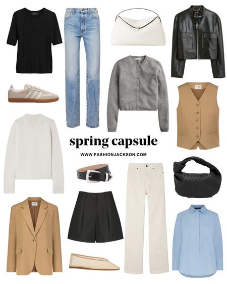 2024 Spring Capsule Wardrobe #springfashion #capsulewardrobe #springoutfit #springcapsule #fashionjackson 

#LTKSeasonal #LTKstyletip