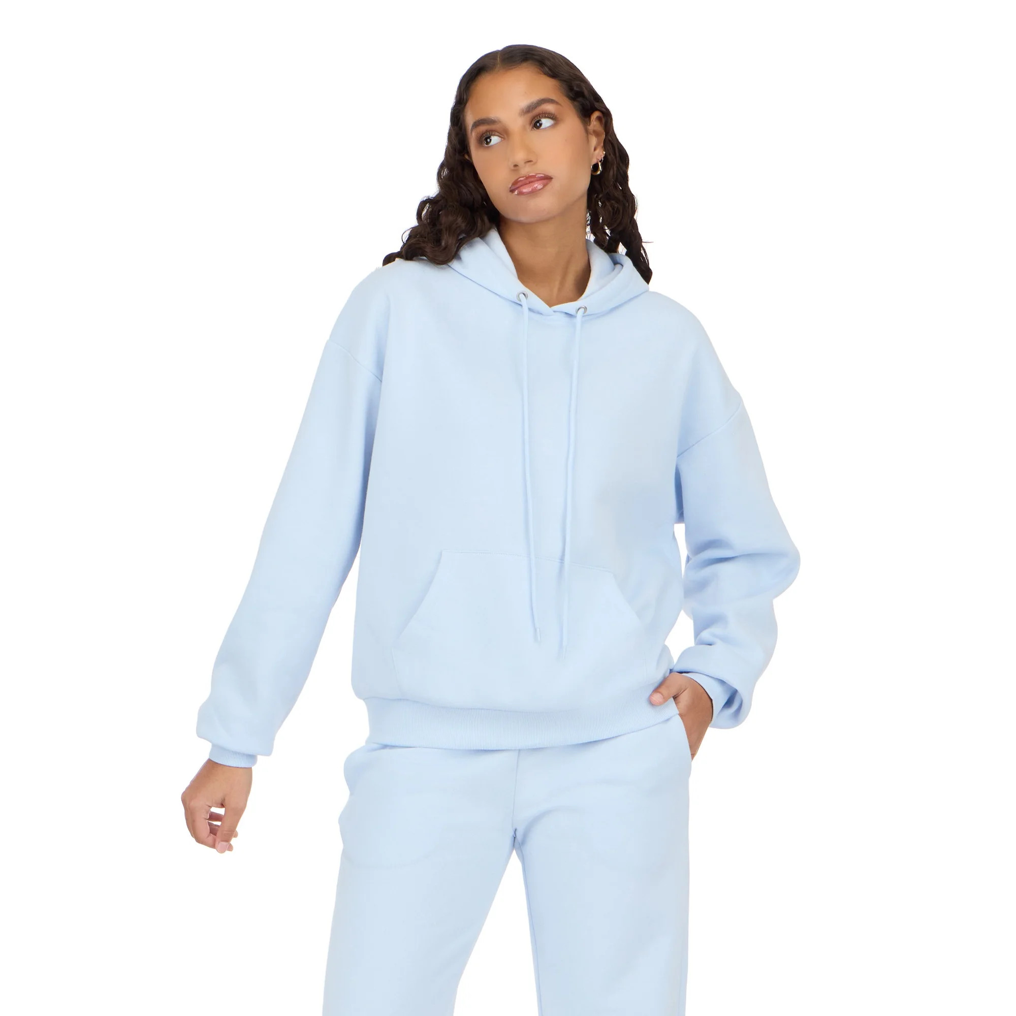 Forever 21 Women’s Oversized Fleece Hoodie – Cozy Pullover Sweatshirt with Kangaroo Pocket fo... | Walmart (US)