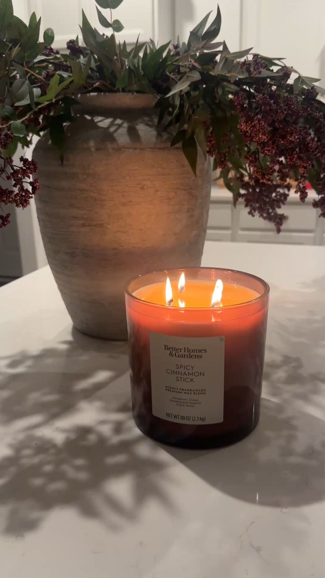 Large candle, fall candle, Walmart home decor 

#LTKSeasonal #LTKHome #LTKFallSale