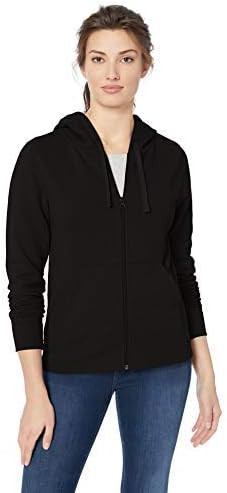 Amazon Essentials Women's French Terry Fleece Full-Zip Hoodie (Available in Plus Size) | Amazon (US)