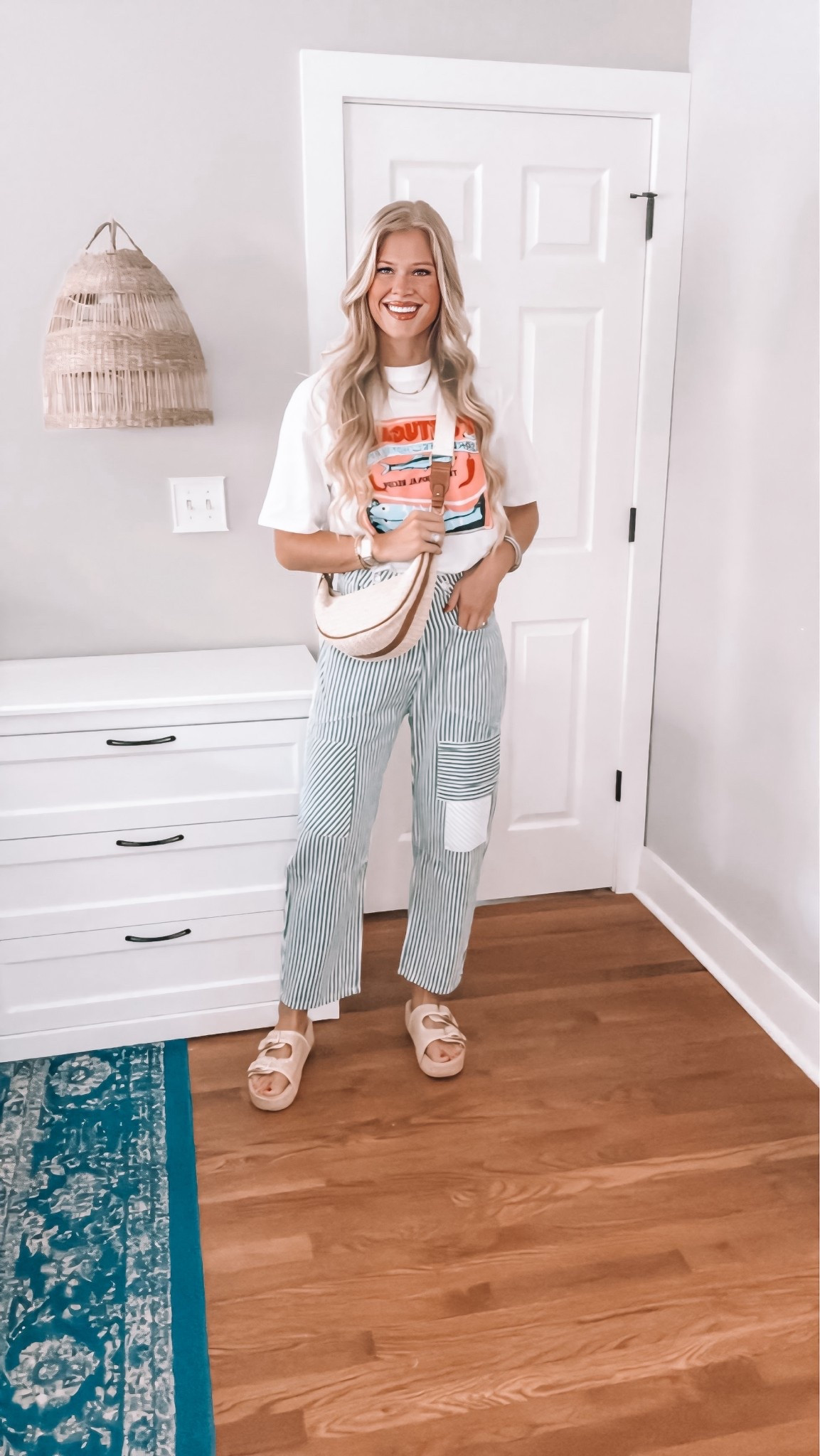 I cannot get over how cute these jeans are! They have the most flattering fit and are seriously so comfortable! And they pair perfectly with this graphic tee 👏🏼

Wearing size small in both!

#amazondeals #amazonmusthave #momstyle #casualoutfitideas #casualoutfits 

#LTKgrwm #LTKBeauty #LTKootd