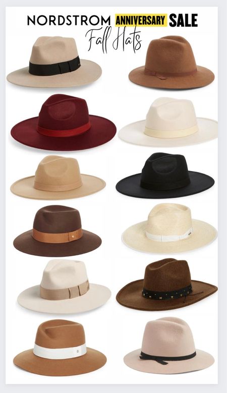 Nordstrom Anniversary Sale
Fall Hats
Panama Hats
Fall outfits 
Cowboy hat
Felted wool hat
Fedora hat
Wide brim hat
Rancher hat

#LTKsalealert #LTKunder50 #LTKxNSale