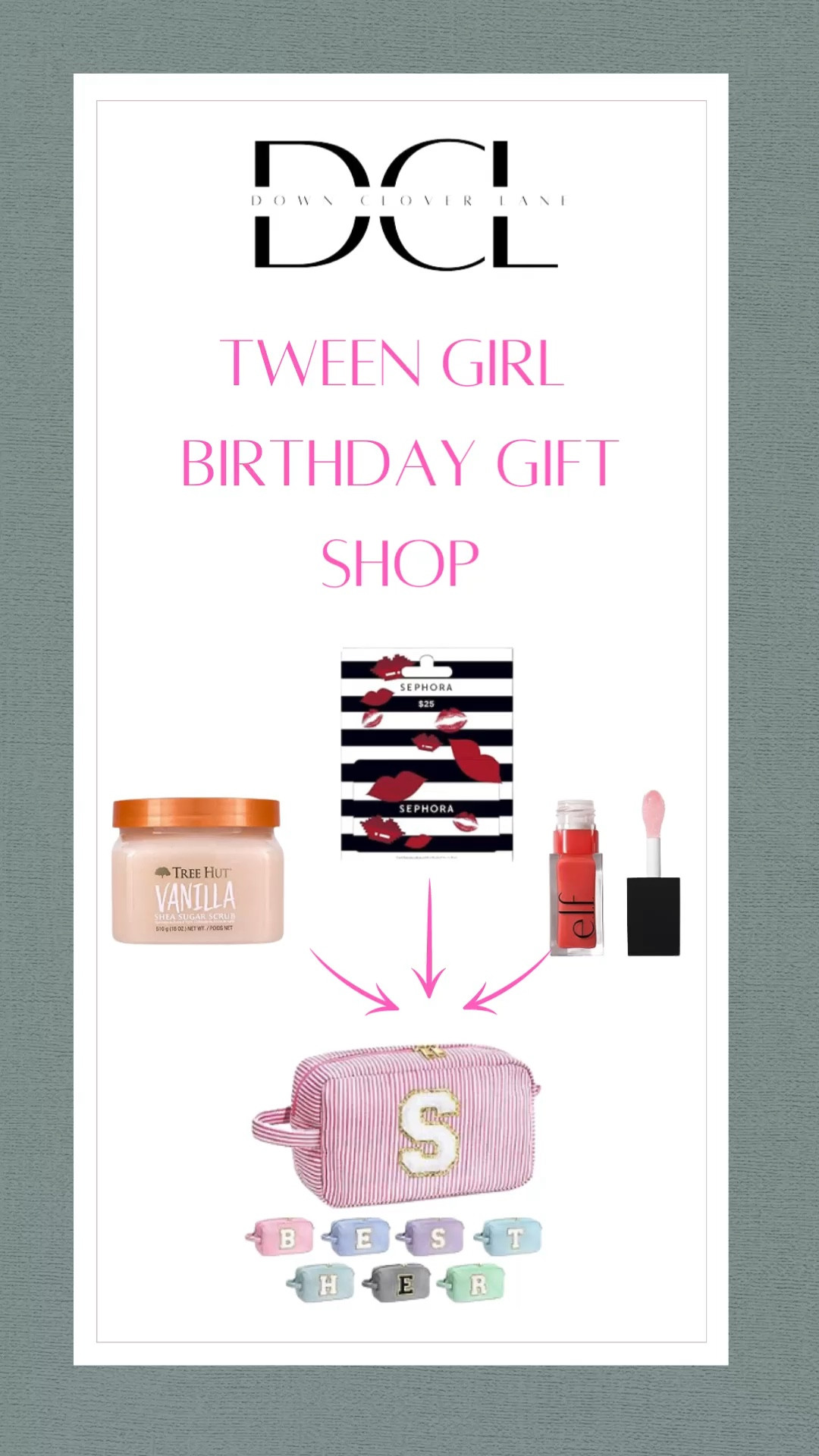 Tween Girl Birthday Gift Idea! All 3 fit in the super cute, personalized bag!💕💕

#LTKParties #LTKFindsUnder50 #LTKBeauty