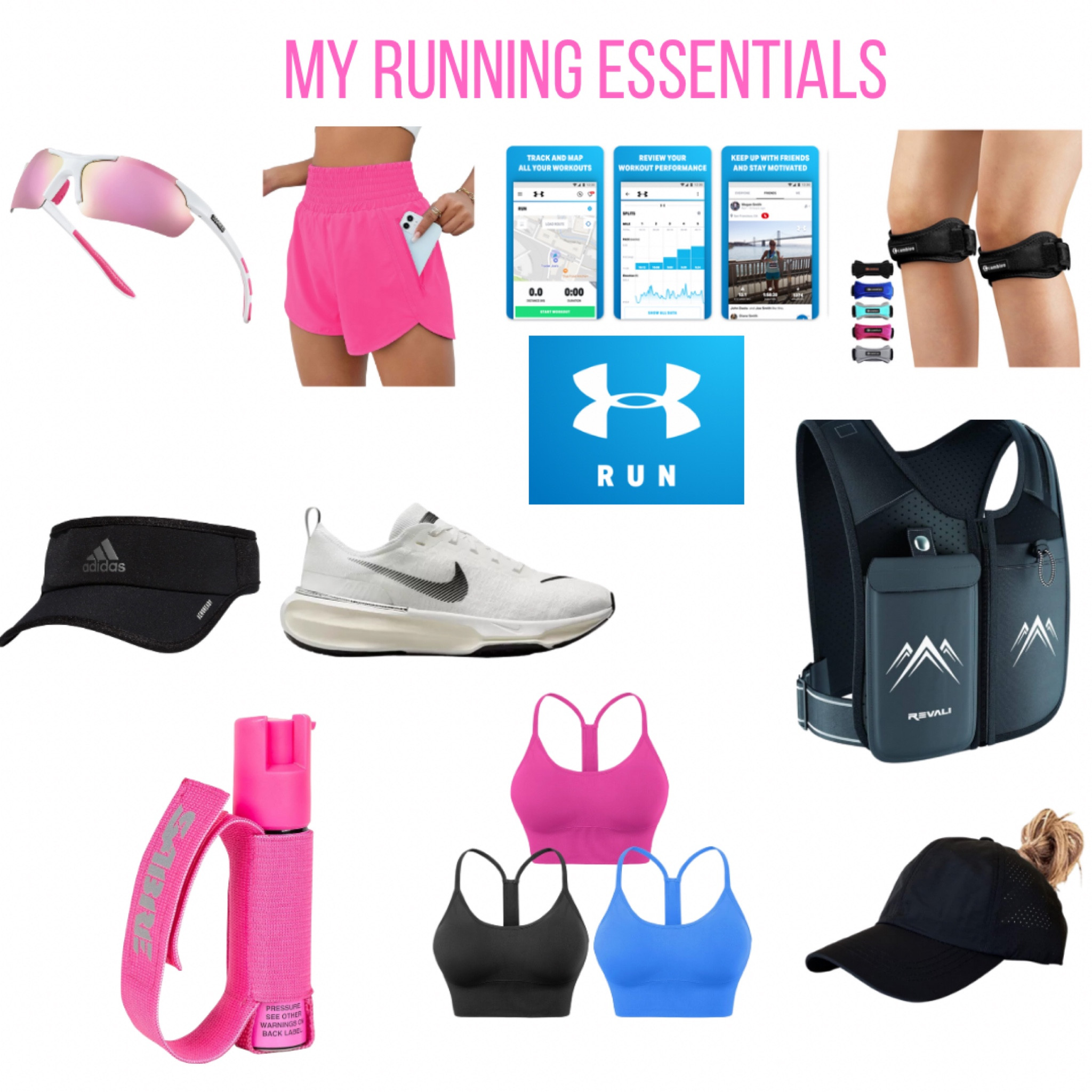 My running essentials! The app I use is MapMyRun #runningessentials #running #outdoorrun

#LTKFitness