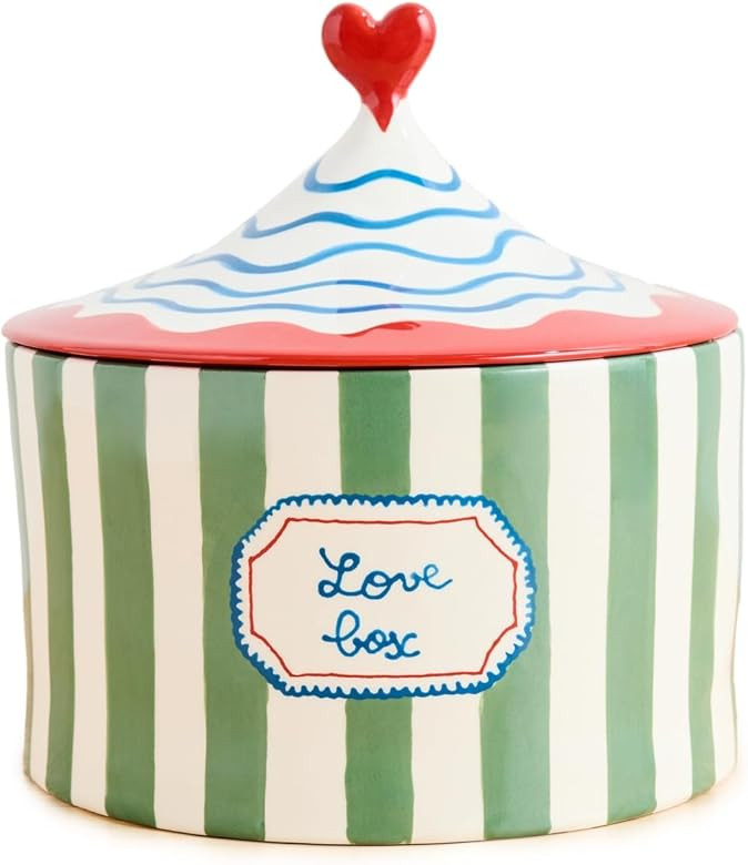 Women's Khaki and Red Love Box | Amazon (US)