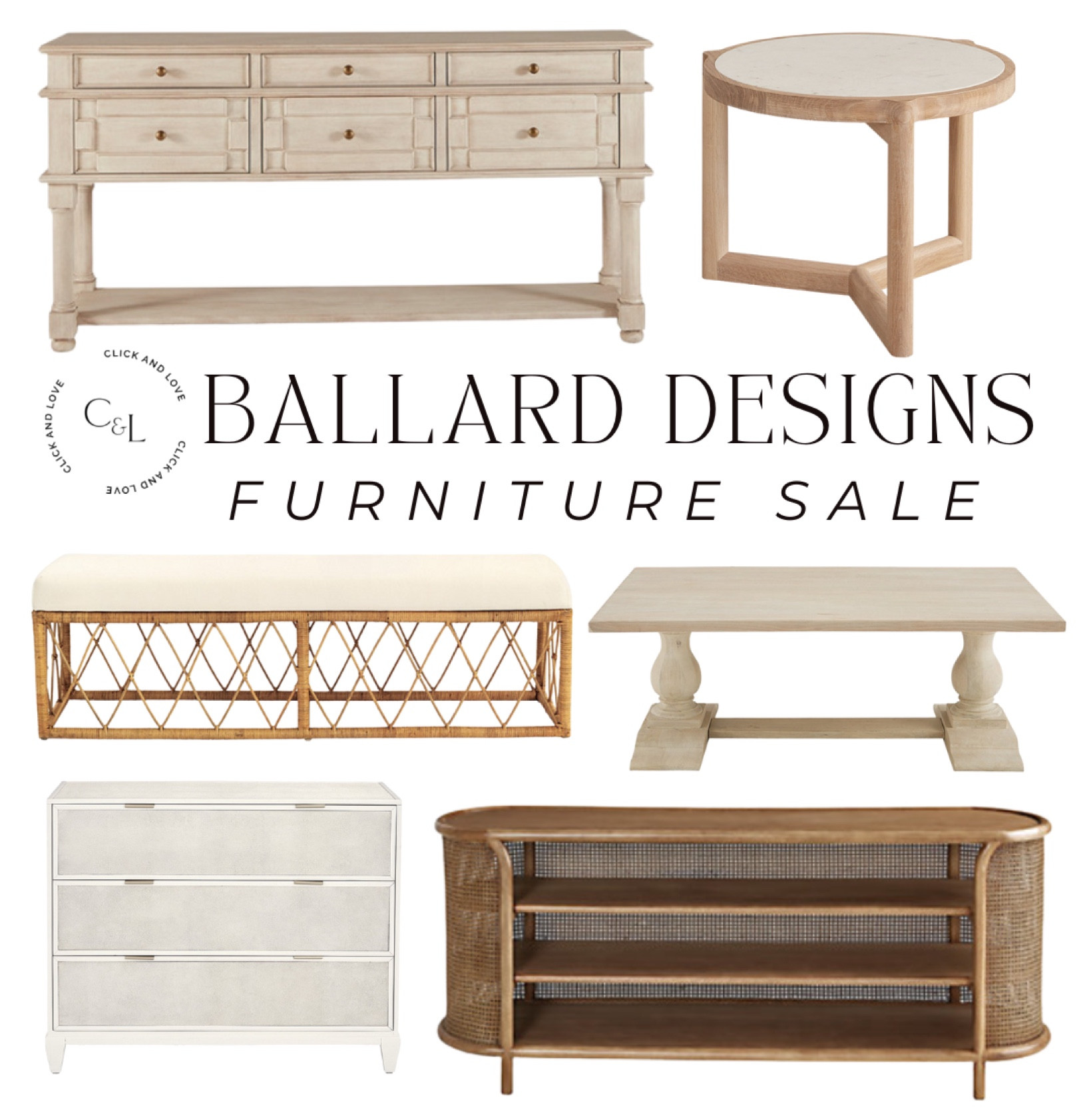 Love these consoles and coffee tables that are on sale! 

Ballard designs, sale alert, sale find, look for less, traditional coffee table, modern consoles, living room furniture, bedroom, dining room furniture, neutral home decor, budget friendly consoles, console table, coffee tables, entryway, hallway 



#LTKstyletip #LTKsalealert #LTKhome