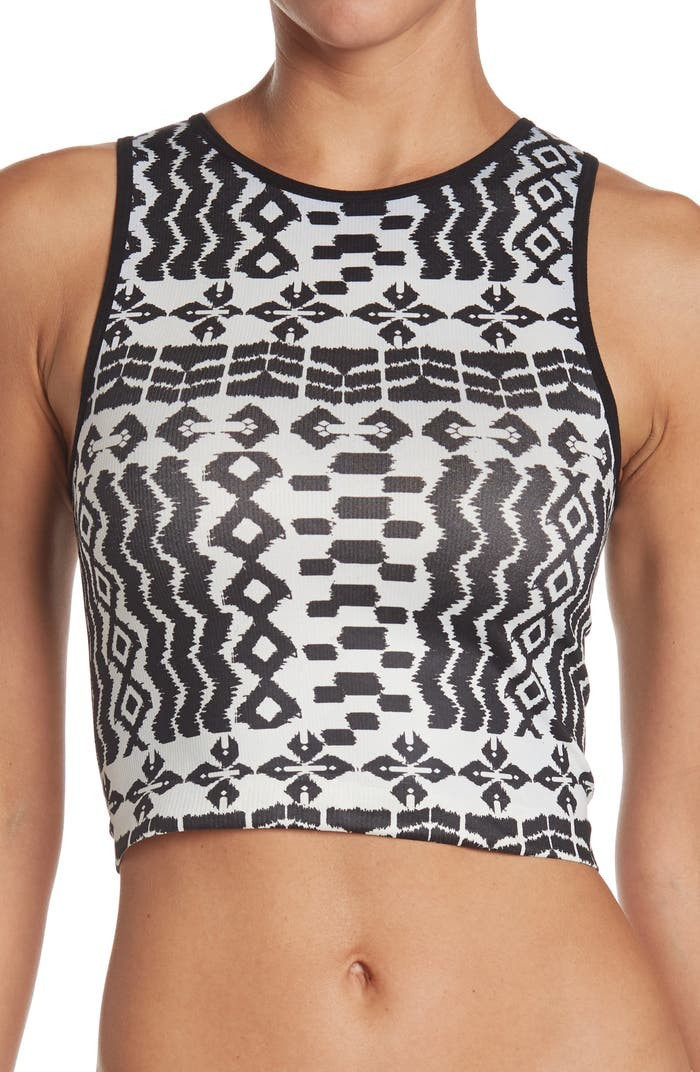 Geometric Crop Top Bralette | Nordstrom | Nordstrom Rack
