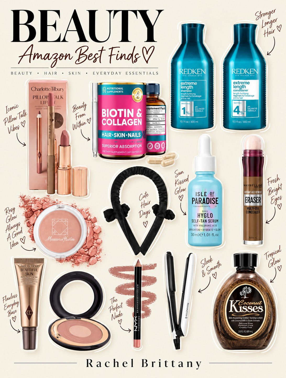 Discover my top Amazon finds for beauty, hair, and skin! Perfect for a glowing look every day. #BeautyEssentials
 

 #LTKActive #LTKU #LTKBeauty
