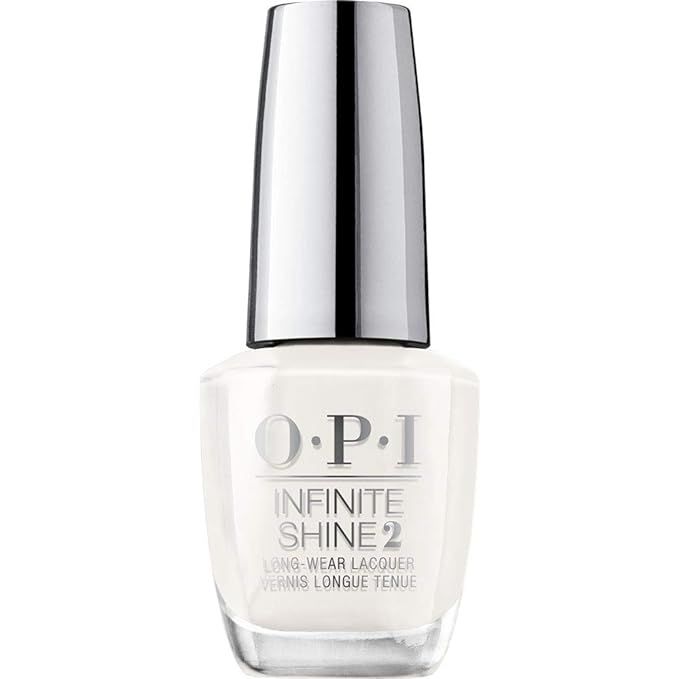 OPI Infinite Shine 2 Long-Wear Nail Lacquer, Opaque Soft White Crème Finish White Nail Polish, U... | Amazon (US)