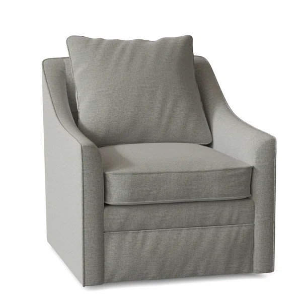 Aaronsburg Upholstered Swivel Armchair | Wayfair North America