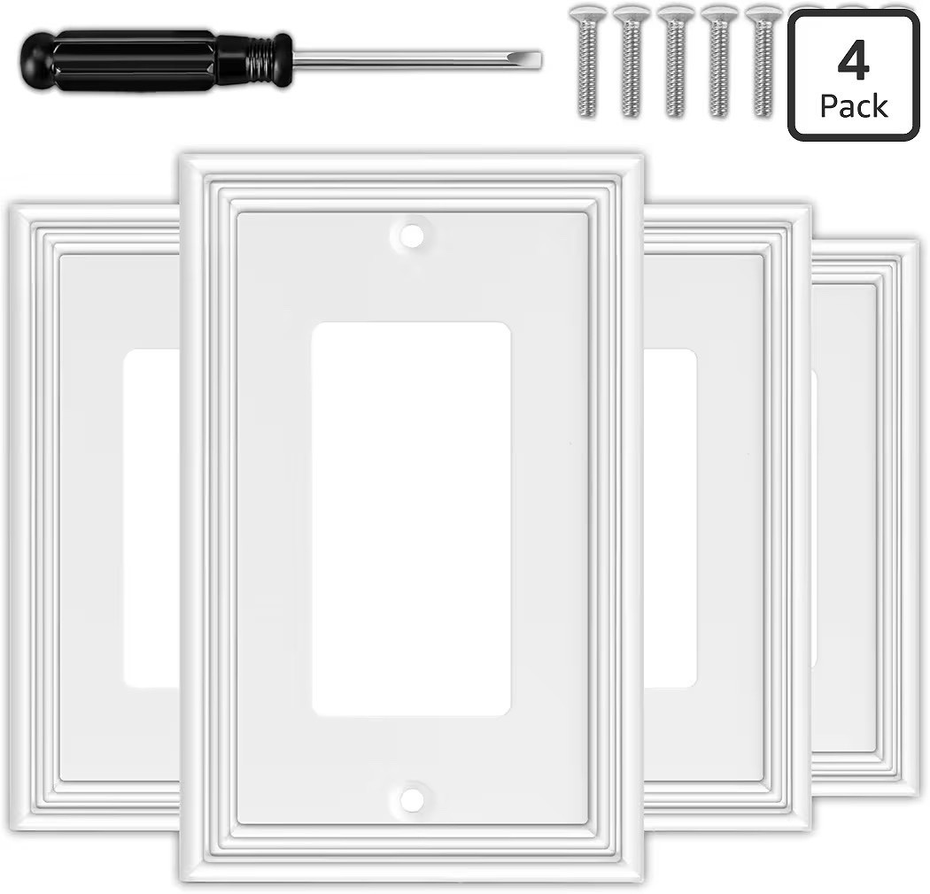 Time to change out the light switches in our Master Bath Reno from Amazon 🤍

#LTKHome #LTKmomlife #LTKdayinmylife