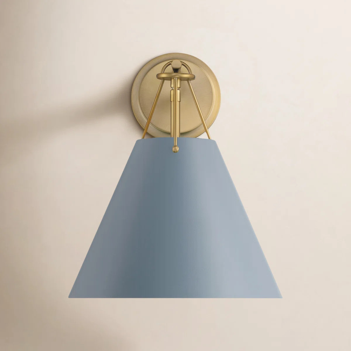 Kinston Single Light Dimmable Armed Sconce | Joss & Main
