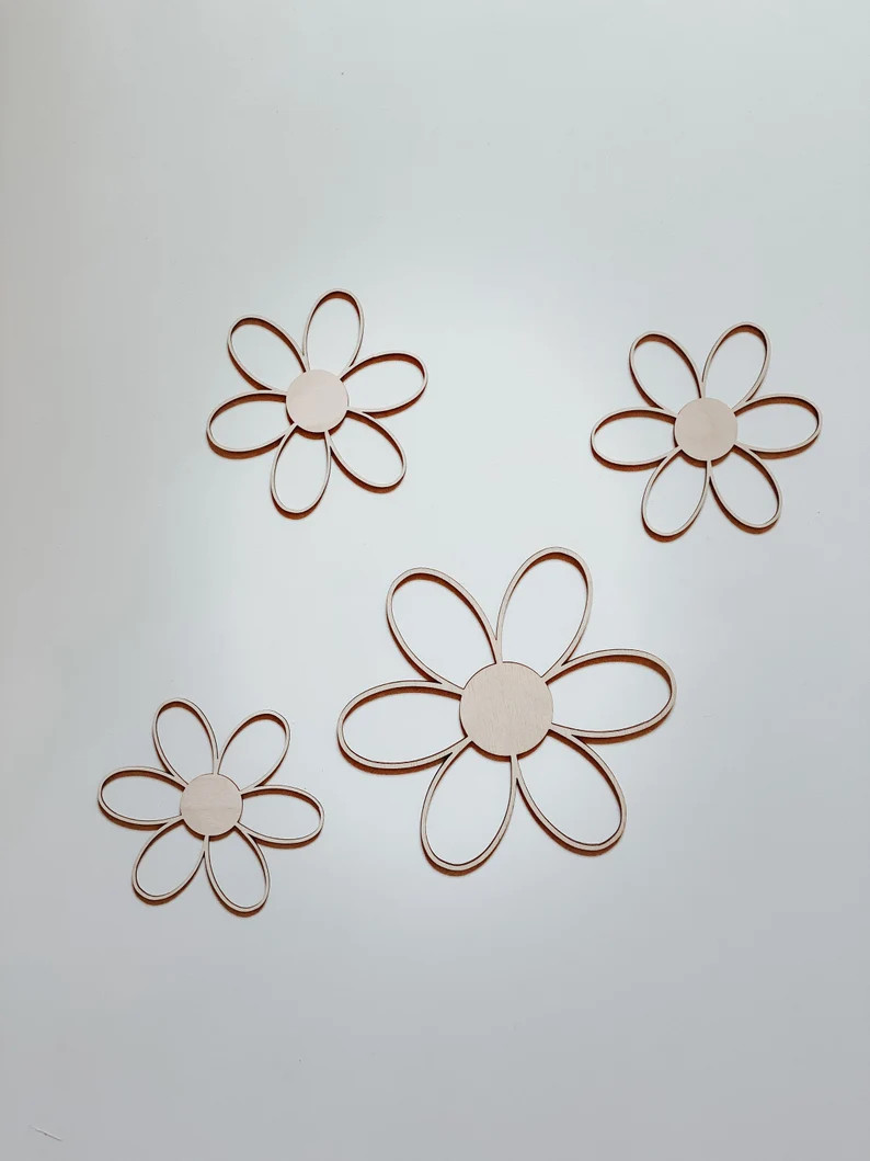 Wall Flowers  Flower Accents  Boho Flowers  Flower Decor  - Etsy | Etsy (US)