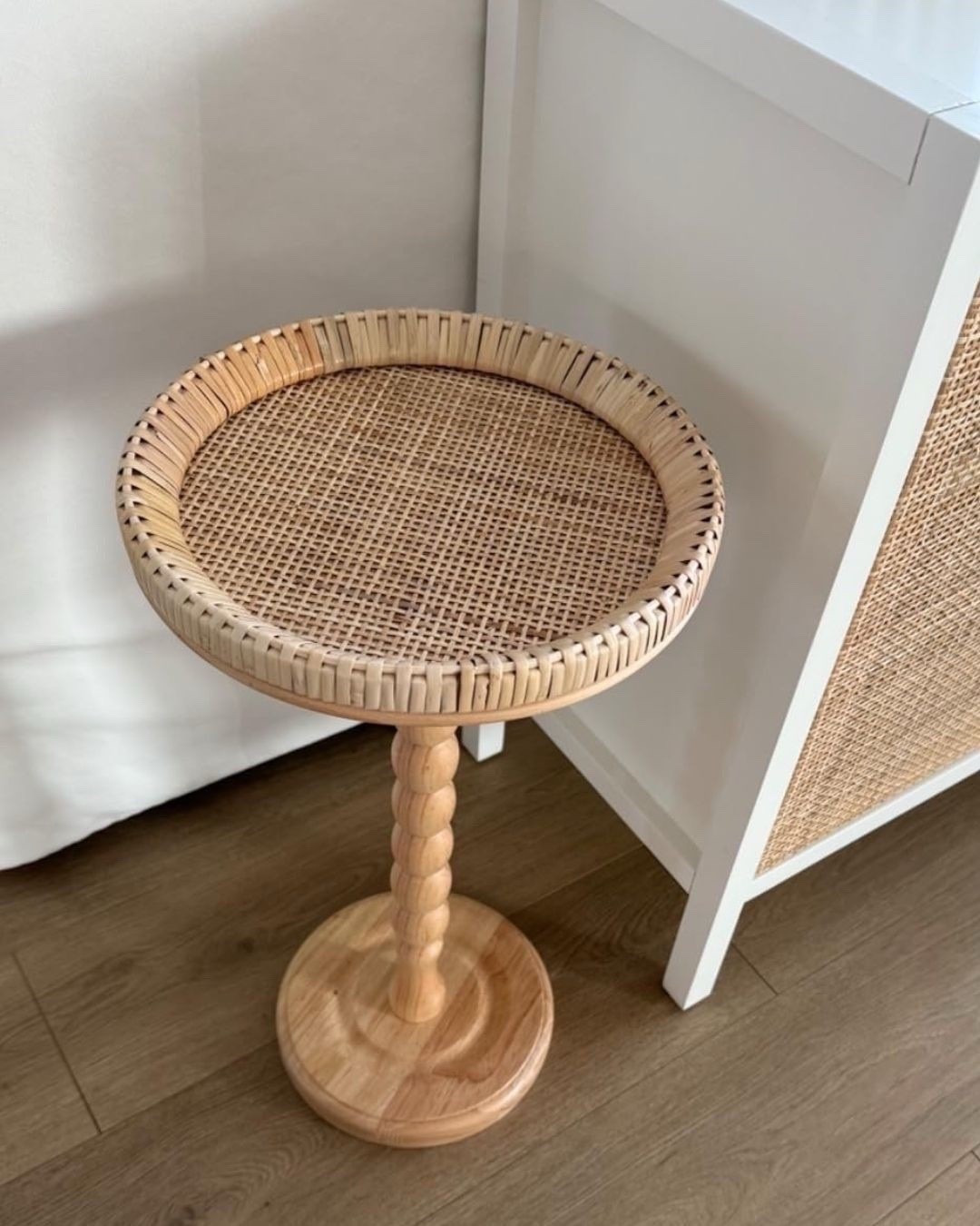 This woven side table was a 2025 best seller among the Casually Coastal community, and for good reason! It's such a pretty side table and it's so affordable!
-
amazon home decor, coastal home decor, coastal furniture, coastal side tables, rattan side tables, living room furniture, living room side table, bedside table, designer look for less, woven side tables, beach house furniture, lake house furniture, spindle table, affordable side tables, side tables under $100, amazon furniture

#LTKHome
