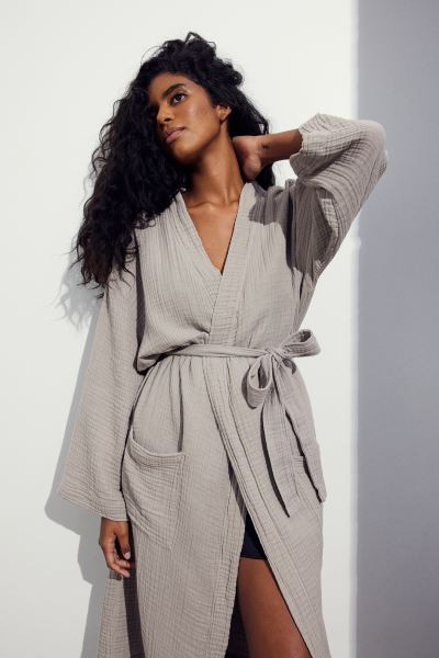 Muslin Bathrobe | H&M (US + CA)