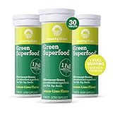 Amazing Grass Effervescent Tablets: Green Superfood Water Flavoring Tablet with Antioxidants & Alkal | Amazon (US)