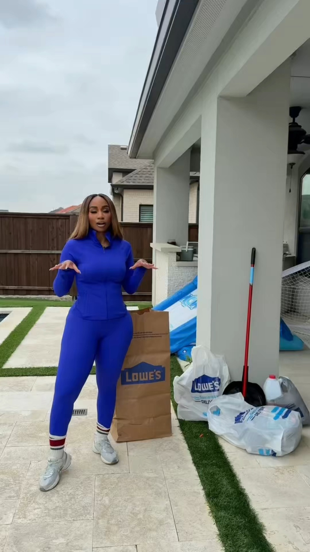 Lowe’s was my one stop shop to get the backyard ready for all of our Spring and Summer festivities! 
#ad #LowesPartner @loweshomeimprovement 

#LTKHome #LTKSeasonal