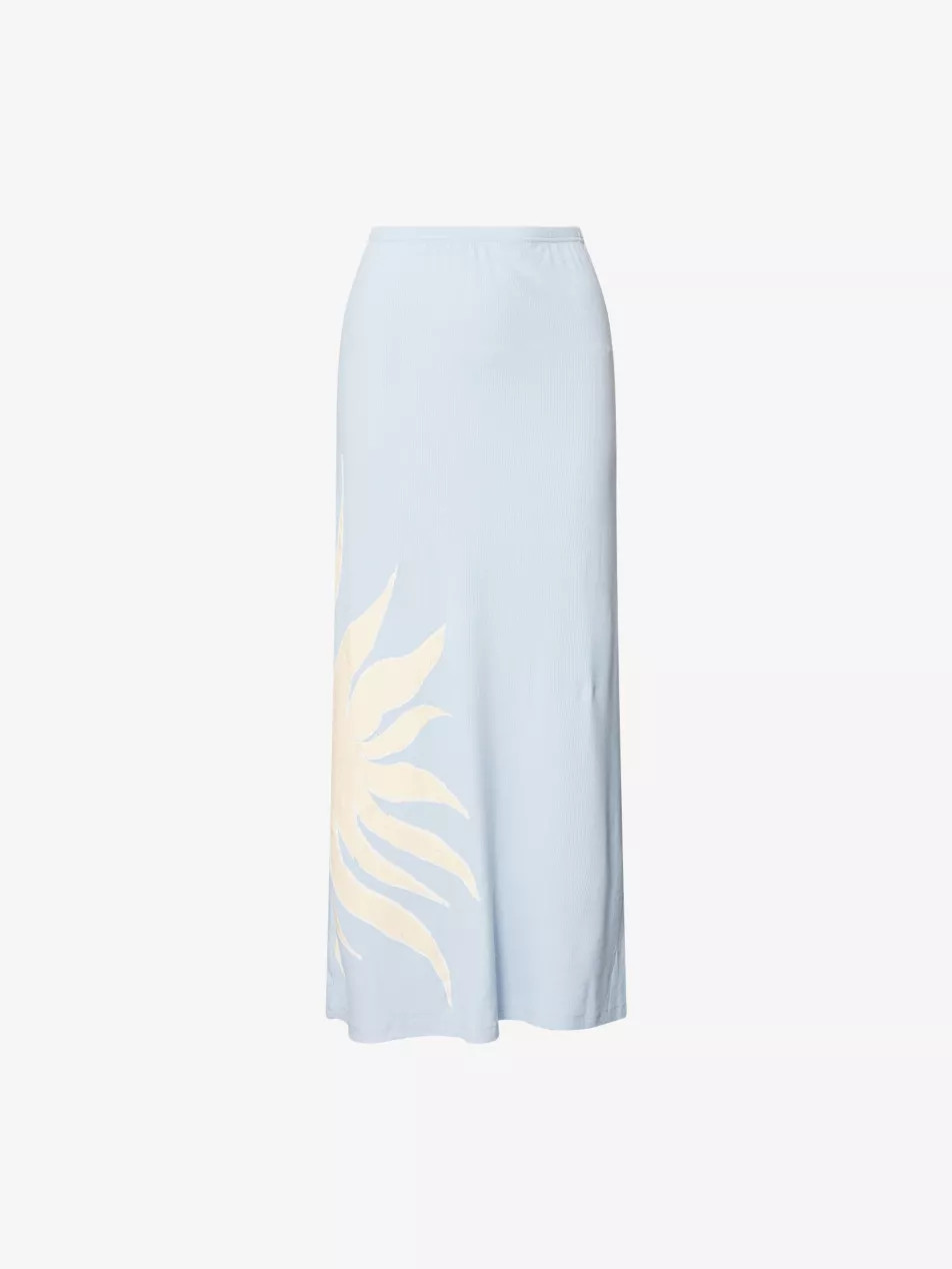 Sol Doris Ribbed Knit Maxi Skirt | Selfridges