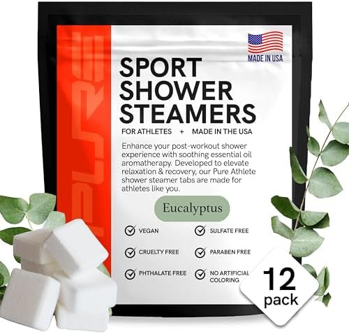 Sport Shower Steamers - Made in USA with Natural Eucalyptus Essential Oil, Aromatherapy, Stress a... | Amazon (US)