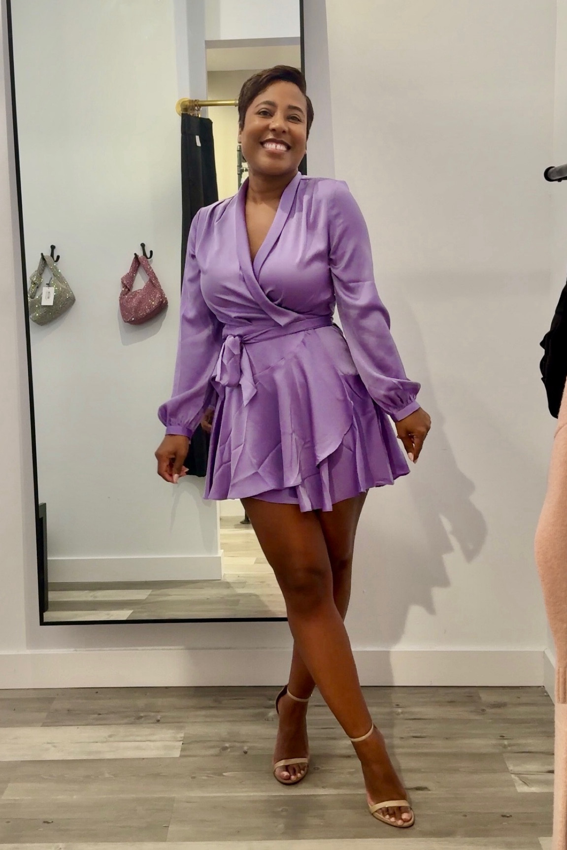 Taking this lavender purple mini wrap dress for a spin as a Galentine’s outfit! 

Valentine’s Day outfit
Girls night dress
Date night dress
Spring dress 

#LTKmidsize #LTKSeasonal