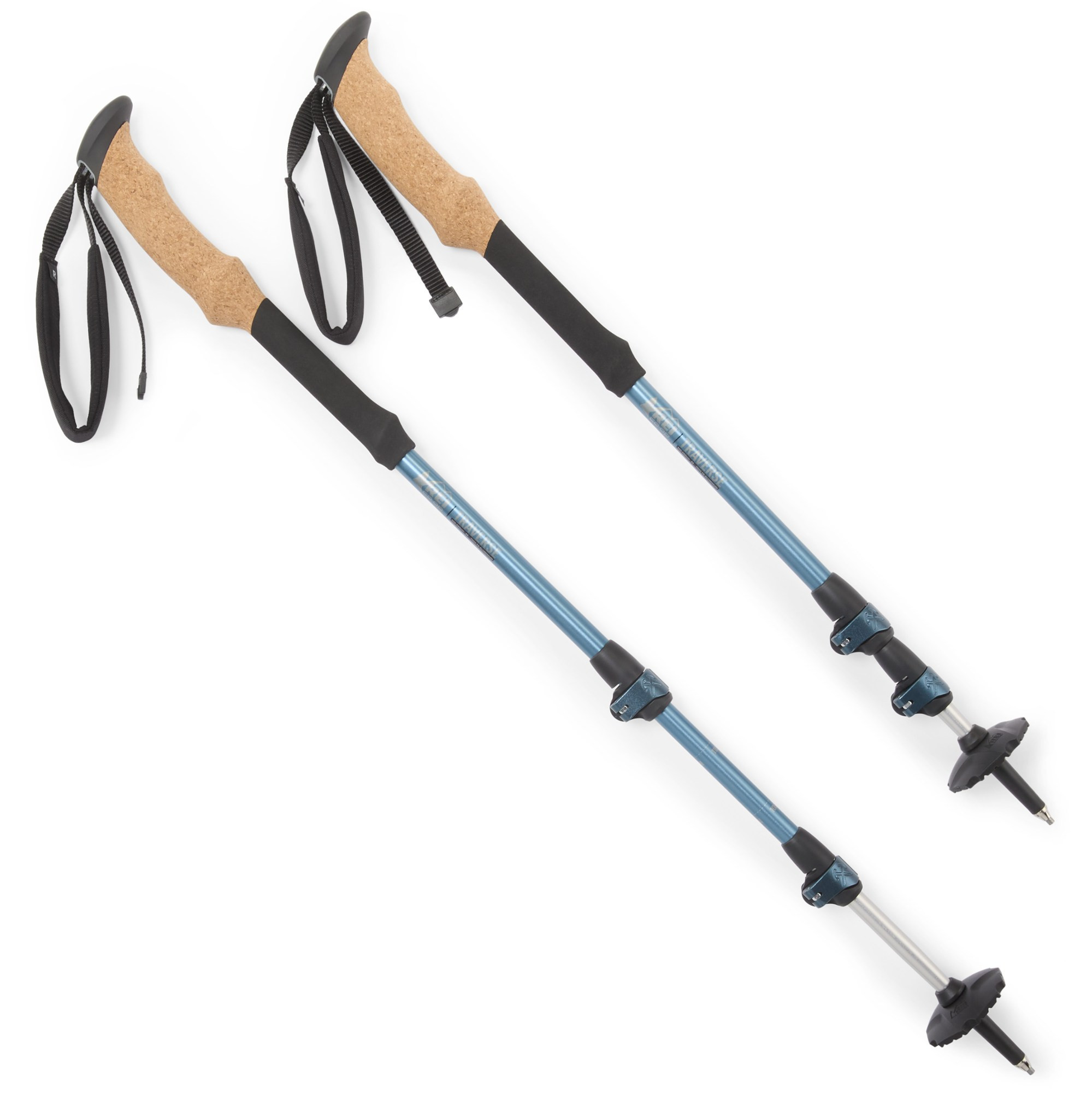 REI Co-op Traverse Trekking Poles - Pair Blue 95-120 Cm | REI