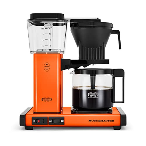 Technivorm Moccamaster Moccamaster 53947 KBGV 10-Cup Coffee Maker Orange, 40 Ounce, 1.25l | Amazon (US)