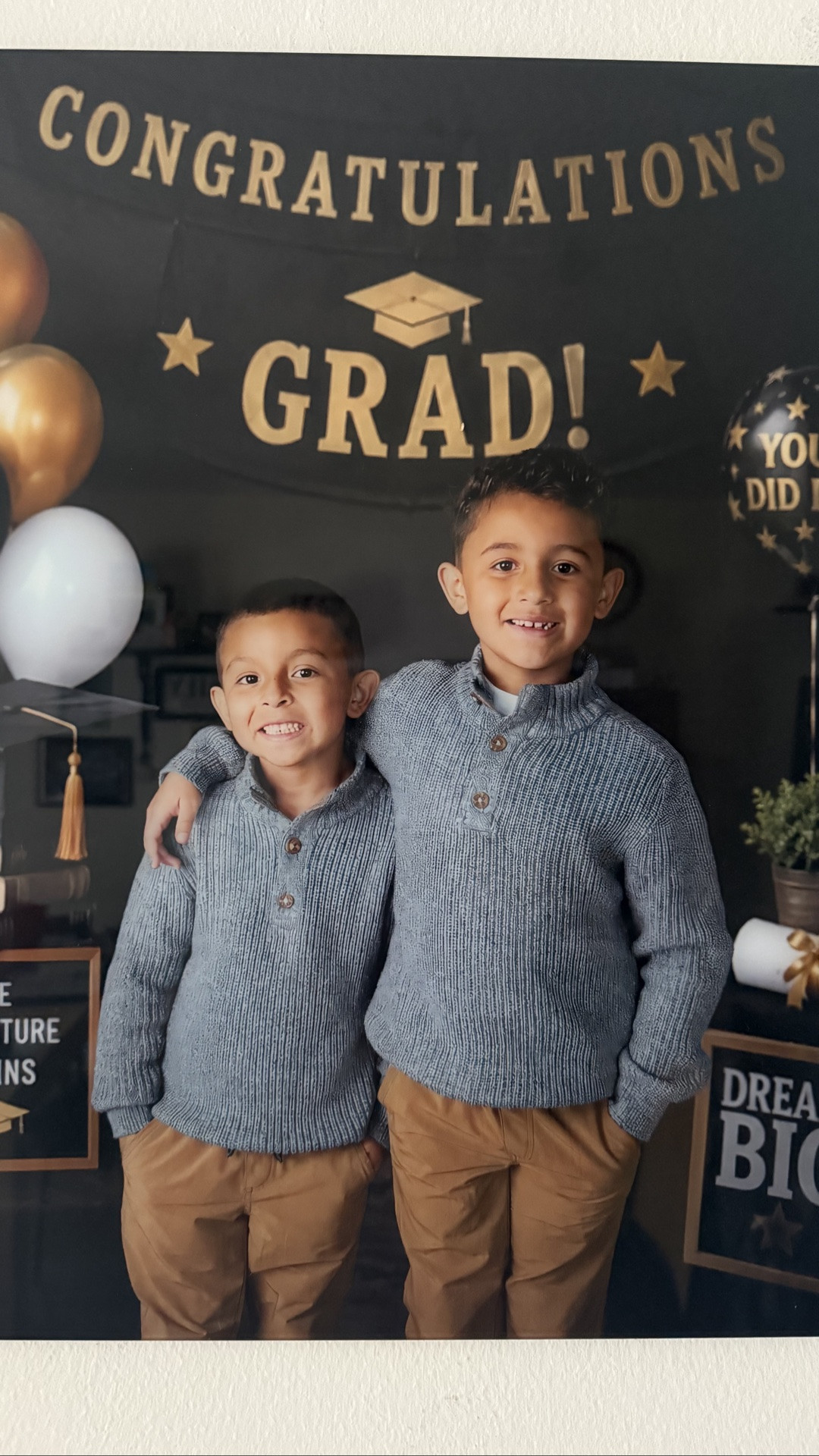 #ad 🩵 From Pre-K to Kindergarten… time truly flies! Watching my boys grow through these special milestones has been such a blessing. These beautiful @fracture photo glass prints help us preserve the moments we never want to forget. 📸✨

My oldest: Pre-K ➡️ Kindergarten Graduate 🎓
My youngest: Pre-K ➡️ Kindergarten 🎒

The quality is amazing, and I love seeing these memories displayed in our home every day. I've linked my Fracture prints in my LTK Shop so you can learn more and shop directly there! 💙

@fractureme @Shop.LTK #liketkit #LTKFamily #Fracture #KindergartenGraduation #MemoryMaker #ad

#LTKHome