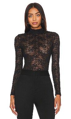 NBD Lupita Bodysuit in Black from Revolve.com | Revolve Clothing (Global)