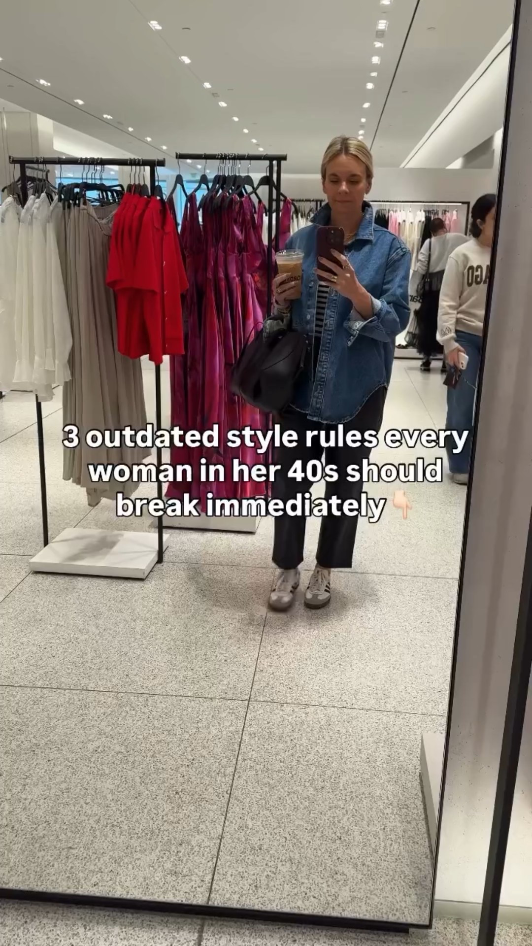 It’s 2025. Can we please stop following these style “rules”? 🙅‍♀️

Here are 3 that every woman in her 40s should definitely break:

1️⃣ “You can’t mix black and navy.”
– This combo is so chic when done right — think navy blazer + black pants = instant polish.

2️⃣ “You can’t wear white after Labor Day.”
– White denim, cream sweaters, and ivory coats are fall/winter staples. Trust us, they look expensive.

3️⃣ “Gold and silver don’t go together.”
– Mixed metals make your accessories look effortless, not overthought. It’s the ultimate modern move.

It’s time to wear what works for you — not what someone said was “appropriate” years ago.

✨ Need help refreshing your wardrobe and finding your modern style? Book a Personal Styling Session — link in bio.