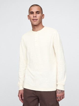 Waffle Henley T-Shirt | Gap (US)