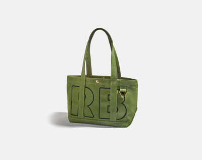 Custom Alpha Tote - Olive Green | BaubleBar